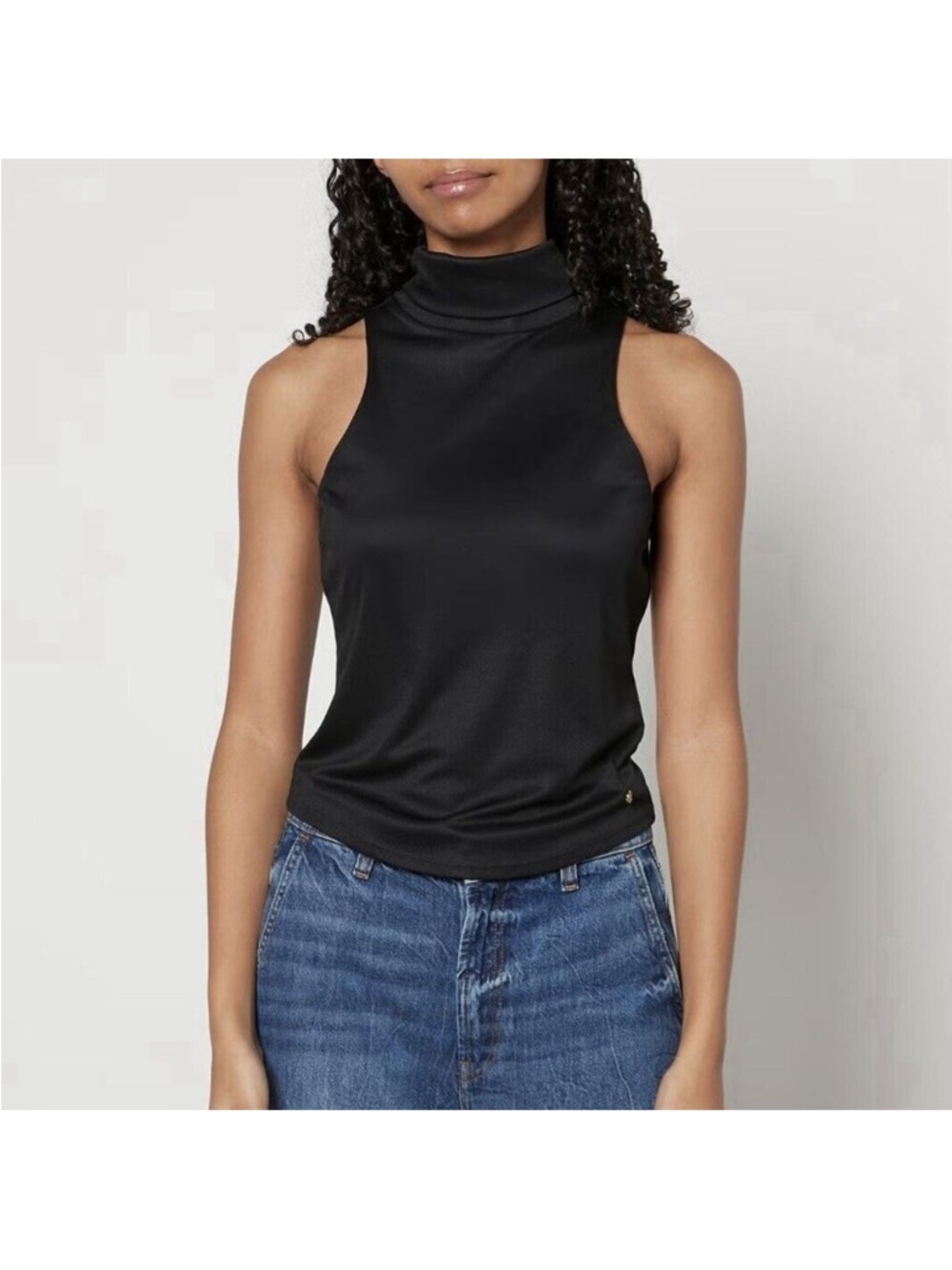 🎉 SALE 🎉 NWT Anine Bing Black Jennie Top size Large - Picture 7 of 7